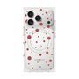 プレミアムスクエアケース with MagSafe［ Dippin dots Red - ディッピンドッツ レッド ］