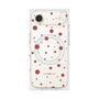 プレミアムスクエアケース with MagSafe［ Dippin dots Red - ディッピンドッツ レッド ］