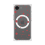 プレミアムスクエアケース with MagSafe［ Dippin dots Red - ディッピンドッツ レッド ］