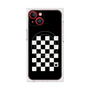 プレミアムスクエアケース with MagSafe［ Racing checkered flag - レーシングチェッカーフラッグ ］