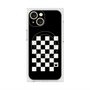 プレミアムスクエアケース with MagSafe［ Racing checkered flag - レーシングチェッカーフラッグ ］