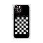 プレミアムスクエアケース with MagSafe［ Racing checkered flag - レーシングチェッカーフラッグ ］