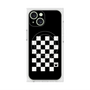 プレミアムスクエアケース with MagSafe［ Racing checkered flag - レーシングチェッカーフラッグ ］