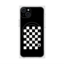 プレミアムスクエアケース with MagSafe［ Racing checkered flag - レーシングチェッカーフラッグ ］