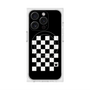 プレミアムスクエアケース with MagSafe［ Racing checkered flag - レーシングチェッカーフラッグ ］