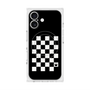 プレミアムスクエアケース with MagSafe［ Racing checkered flag - レーシングチェッカーフラッグ ］