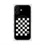 プレミアムスクエアケース with MagSafe［ Racing checkered flag - レーシングチェッカーフラッグ ］