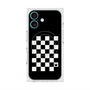プレミアムスクエアケース with MagSafe［ Racing checkered flag - レーシングチェッカーフラッグ ］
