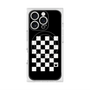 プレミアムスクエアケース with MagSafe［ Racing checkered flag - レーシングチェッカーフラッグ ］
