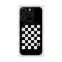 プレミアムスクエアケース with MagSafe［ Racing checkered flag - レーシングチェッカーフラッグ ］