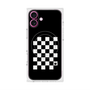 プレミアムスクエアケース with MagSafe［ Racing checkered flag - レーシングチェッカーフラッグ ］