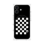 プレミアムスクエアケース with MagSafe［ Racing checkered flag - レーシングチェッカーフラッグ ］