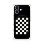 プレミアムスクエアケース with MagSafe［ Racing checkered flag - レーシングチェッカーフラッグ ］