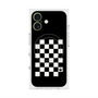 プレミアムスクエアケース with MagSafe［ Racing checkered flag - レーシングチェッカーフラッグ ］