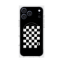 プレミアムスクエアケース with MagSafe［ Racing checkered flag - レーシングチェッカーフラッグ ］