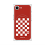 プレミアムスクエアケース with MagSafe［ Racing checkered flag Red - レーシングチェッカーフラッグ レッド ］