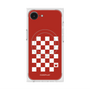 プレミアムスクエアケース with MagSafe［ Racing checkered flag Red - レーシングチェッカーフラッグ レッド ］