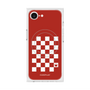 プレミアムスクエアケース with MagSafe［ Racing checkered flag Red - レーシングチェッカーフラッグ レッド ］