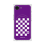 プレミアムスクエアケース with MagSafe［ Racing checkered flag Purple - レーシングチェッカーフラッグ パープル ］
