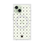 プレミアムスクエアケース with MagSafe［ CASEPLAY Crown dots Black - ケースプレイ・クラウン・ドッツ ブラック ］