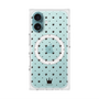 プレミアムスクエアケース with MagSafe［ CASEPLAY Crown dots Black - ケースプレイ・クラウン・ドッツ ブラック ］
