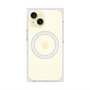 プレミアムスクエアケース with MagSafe［ CASEPLAY Crown dots White - ケースプレイ・クラウン・ドッツ ホワイト ］