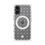 プレミアムスクエアケース with MagSafe［ CASEPLAY Crown dots White - ケースプレイ・クラウン・ドッツ ホワイト ］