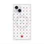 プレミアムスクエアケース with MagSafe［ CASEPLAY Crown dots Red - ケースプレイ・クラウン・ドッツ レッド ］