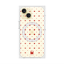 プレミアムスクエアケース with MagSafe［ CASEPLAY Crown dots Red - ケースプレイ・クラウン・ドッツ レッド ］