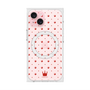 プレミアムスクエアケース with MagSafe［ CASEPLAY Crown dots Red - ケースプレイ・クラウン・ドッツ レッド ］