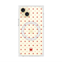 プレミアムスクエアケース with MagSafe［ CASEPLAY Crown dots Red - ケースプレイ・クラウン・ドッツ レッド ］