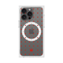 プレミアムスクエアケース with MagSafe［ CASEPLAY Crown dots Red - ケースプレイ・クラウン・ドッツ レッド ］