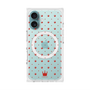 プレミアムスクエアケース with MagSafe［ CASEPLAY Crown dots Red - ケースプレイ・クラウン・ドッツ レッド ］