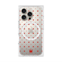 プレミアムスクエアケース with MagSafe［ CASEPLAY Crown dots Red - ケースプレイ・クラウン・ドッツ レッド ］