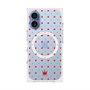 プレミアムスクエアケース with MagSafe［ CASEPLAY Crown dots Red - ケースプレイ・クラウン・ドッツ レッド ］
