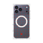 プレミアムスクエアケース with MagSafe［ CASEPLAY Crown dots Red - ケースプレイ・クラウン・ドッツ レッド ］