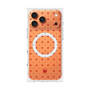 プレミアムスクエアケース with MagSafe［ CASEPLAY Crown dots Red - ケースプレイ・クラウン・ドッツ レッド ］
