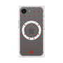 プレミアムスクエアケース with MagSafe［ CASEPLAY Crown dots Red - ケースプレイ・クラウン・ドッツ レッド ］