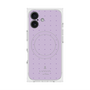 プレミアムスクエアケース with MagSafe［ LANVIN en Bleu Tiny dots Purple - ランバン ドット パープル ］