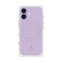 プレミアムスクエアケース with MagSafe［ LANVIN en Bleu Tiny dots Purple - ランバン ドット パープル ］