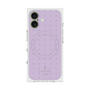 プレミアムスクエアケース with MagSafe［ LANVIN en Bleu Tiny dots Purple - ランバン ドット パープル ］