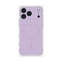 プレミアムスクエアケース with MagSafe［ LANVIN en Bleu Tiny dots Purple - ランバン ドット パープル ］