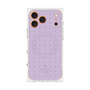 プレミアムスクエアケース with MagSafe［ LANVIN en Bleu Tiny dots Purple - ランバン ドット パープル ］