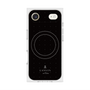 プレミアムスクエアケース with MagSafe［ LANVIN en Bleu Tiny dots Black - ランバン ドット ブラック ］
