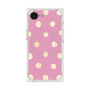 プレミアムスクエアケース with MagSafe［ 水彩ドット・レトロカラー - Pink ］