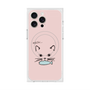 プレミアムスクエアケース with MagSafe［ 食いしん坊なねこ - Pink ］
