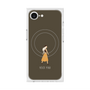 プレミアムスクエアケース with MagSafe［ Never Mind - Brown ］