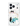 プレミアムスクエアケース with MagSafe［ おかべてつろう - 黒猫クロのとおりみち ］