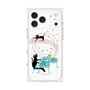 プレミアムスクエアケース with MagSafe［ おかべてつろう - 黒猫クロのとおりみち ］