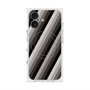 プレミアムスクエアケース with MagSafe［ Middle Stripe - Black ］